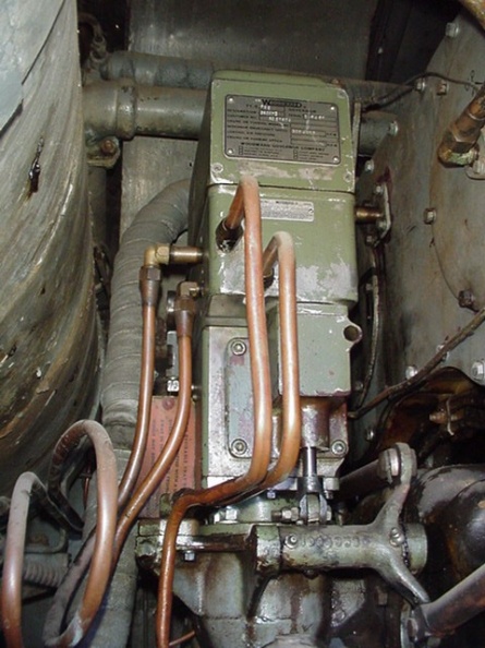 Woodward type PG diesel engine governor in a railroad locomotive.jpg